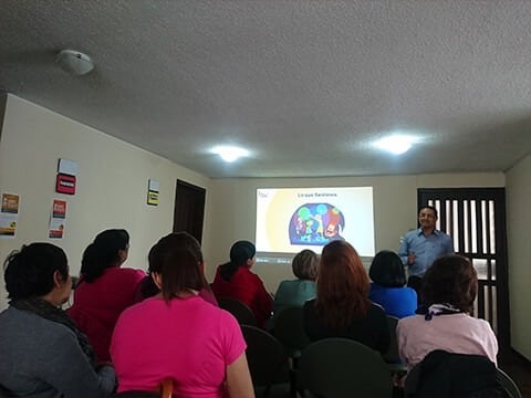 Fernando Ipial Morillo en capacitación