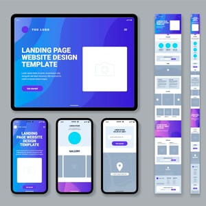 landing page