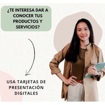 tarjetas de presentación digitales
